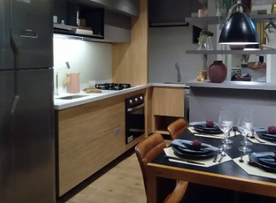 Cozinha sob medida minimalista